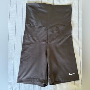 Nike Dri-FIT Maternity Bike Shorts Brown